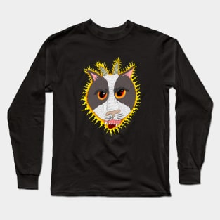 Evil Cat Long Sleeve T-Shirt